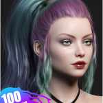 Dark Ponytail Hair Texture Expansion Dark Ponytail Hair Texture Expansion
