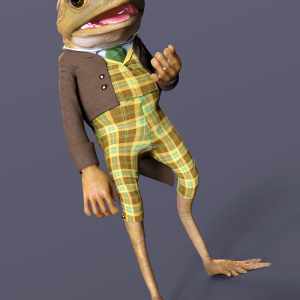 Storybook Frog HD for Genesis 8.1 Males Storybook Frog HD for Genesis 8.1 Males