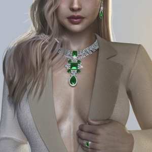 AJC Precious Lady Jewelry for Genesis 9 AJC Precious Lady Jewelry for Genesis 9