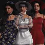 dforce Halloween Witch Outfit Textures dforce Halloween Witch Outfit Textures