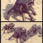 Sci-Fi LS Spider Mecha Sci-Fi LS Spider Mecha