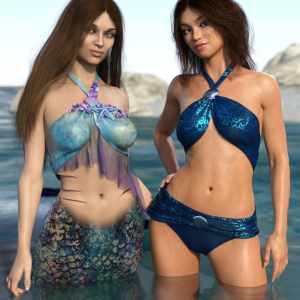 Mermaid Bikini Texture Expansion Mermaid Bikini Texture Expansion