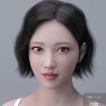 HY Wavy Bob Hair for Genesis 3 and 8 HY Wavy Bob Hair for Genesis 3 and 8