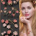 VRV Emily Jewelry for Genesis 9, 8.1, and 8 Females VRV Emily Jewelry for Genesis 9, 8.1, and 8 Females