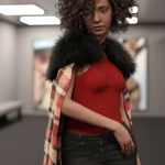 Classic Fur Cape Fashion Textures Classic Fur Cape Fashion Textures
