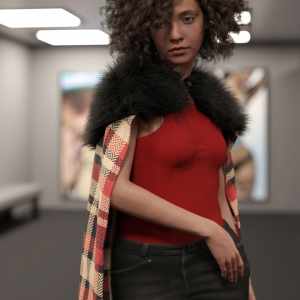 Classic Fur Cape Fashion Textures Classic Fur Cape Fashion Textures