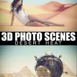 3D Photo Scenes – Desert Heat 3D Photo Scenes – Desert Heat