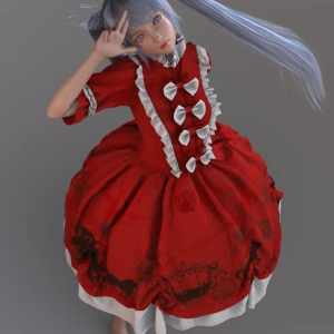 dForce European Style Dress for Genesis 8 Female(s)Repost  dForce European Style Dress for Genesis 8 Female(s)Repost