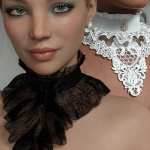 Neck Romance Collars for Genesis 8 and 8.1 Females Neck Romance Collars for Genesis 8 and 8.1 Females