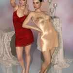 dForce Chelsea Slip Dresses for Genesis 8 Female(s) dForce Chelsea Slip Dresses for Genesis 8 Female(s)