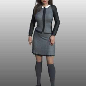 FG University Uniform for Genesis 8 Females FG University Uniform for Genesis 8 Females