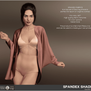 Daz Iray – Spandex Shaders Daz Iray – Spandex Shaders