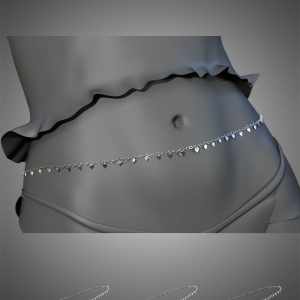 X-Fashion Dreams Mesh Lingerie Belly Chain for Genesis 8 Females X-Fashion Dreams Mesh Lingerie Belly Chain for Genesis 8 Females