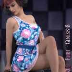 dforce – Flirt – Genesis 8 dforce – Flirt – Genesis 8