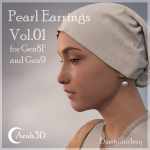 Arah3D Pearl Earrings Vol.01 Arah3D Pearl Earrings Vol.01