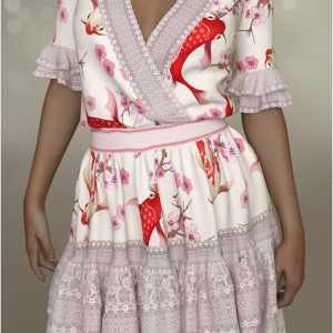 Romance For dForce Maia Outfit Romance For dForce Maia Outfit