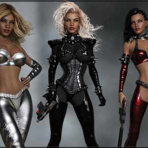 Badazz Babes Bodyglove Set Badazz Babes Bodyglove Set