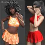 D-Force Sexy Skort Outfit for G8F and G8.1F D-Force Sexy Skort Outfit for G8F and G8.1F
