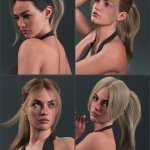 Ponytails for Mega Updo 3 Hair for Genesis 9 Ponytails for Mega Updo 3 Hair for Genesis 9
