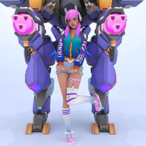 EDM for D.Va 2 and Tokki for Genesis 8 Female EDM for D.Va 2 and Tokki for Genesis 8 Female