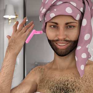 Lush Beard and Body Hair for Genesis 8 Female Lush Beard and Body Hair for Genesis 8 Female