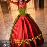 Deliciously Evil Queen Outfit for Genesis 3 Female(s) Deliciously Evil Queen Outfit for Genesis 3 Female(s)