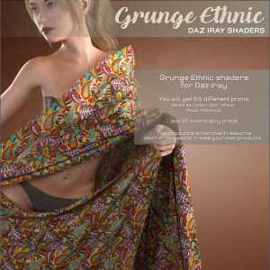 Daz Iray – Ethnic Silks Daz Iray – Ethnic Silks