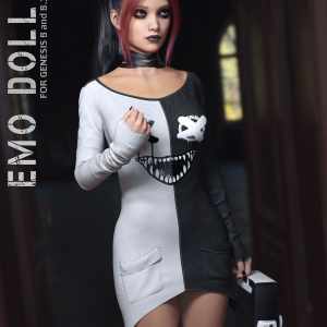 dForce Emo Doll III for Genesis 8 and 8.1F dForce Emo Doll III for Genesis 8 and 8.1F