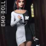 dForce Emo Doll III for Genesis 8 and 8.1F dForce Emo Doll III for Genesis 8 and 8.1F