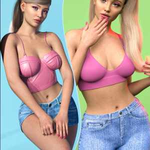 Z Sweet and Shy Poses for Genesis 8 and 9 Z Sweet and Shy Poses for Genesis 8 and 9