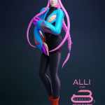 Alli For Genesis 8 and 8.1 Female Alli For Genesis 8 and 8.1 Female