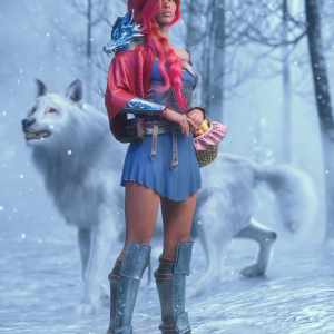 dForce Aurola Warrior Wolf Outfit for Genesis 8 and 8.1 Females dForce Aurola Warrior Wolf Outfit for Genesis 8 and 8.1 Females