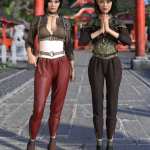dForce Shadow Agent Outfit Textures dForce Shadow Agent Outfit Textures