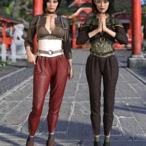 dForce Shadow Agent Outfit Textures dForce Shadow Agent Outfit Textures