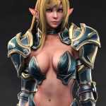 Elf Swordmaster for Genesis 8 and 8.1 Female Elf Swordmaster for Genesis 8 and 8.1 Female