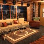 FG Talk Show Set and Dressing Room FG Talk Show Set and Dressing Room