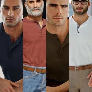 MI Henley Casual Outfit for Genesis 8 and 8.1 Males MI Henley Casual Outfit for Genesis 8 and 8.1 Males