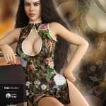 Cheongsam Lingerie for Genesis 8 Females Cheongsam Lingerie for Genesis 8 Females