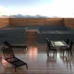 Courtyard and pool Courtyard and pool