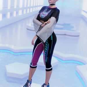 dForce Mixable Warabi Outfit for Genesis 9 dForce Mixable Warabi Outfit for Genesis 9
