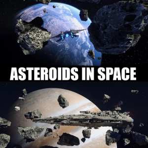 Asteroids In Space Asteroids In Space