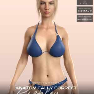 Anatomically Correct: Ashley for Genesis 3 and Genesis 8 Female Anatomically Correct: Ashley for Genesis 3 and Genesis 8 Female