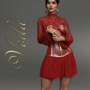 Voila dForce dress for Genesis 8 Females Voila dForce dress for Genesis 8 Females