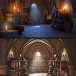 Medieval Cellar – Modular Medieval Cellar – Modular