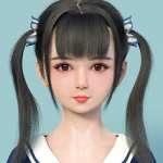 Lin dForce Hair for Genesis 8 Female(s) Lin dForce Hair for Genesis 8 Female(s)