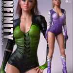 Infinity Textures for Diversion Outfit G8F Infinity Textures for Diversion Outfit G8F