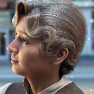 Qun Hair for Genesis 8.1 Females Qun Hair for Genesis 8.1 Females