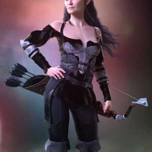 Elf Ranger Outfit for Genesis 8 and 8.1 Females Elf Ranger Outfit for Genesis 8 and 8.1 Females