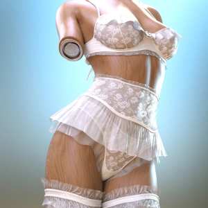 Rococo Lingerie for Genesis 9, 8 and 8.1 Rococo Lingerie for Genesis 9, 8 and 8.1