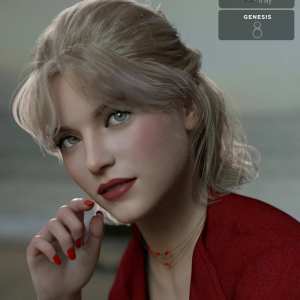 Isabel Casual Hair for Genesis 8 Females Isabel Casual Hair for Genesis 8 Females